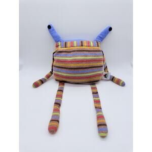 Jellycat Alien Bob Striped Plush Long Legs Bean Filled Plushie Retired Rare